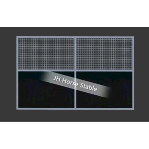 Prefabricated Budget Boxes 12 Ft Custom Horse Stall Fronts Outside Model