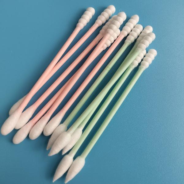 Quality 50pcs/Bag Eco-Friendly Paper Stick Cosmetic Cotton Swab Buds For Makeup Application wholesale