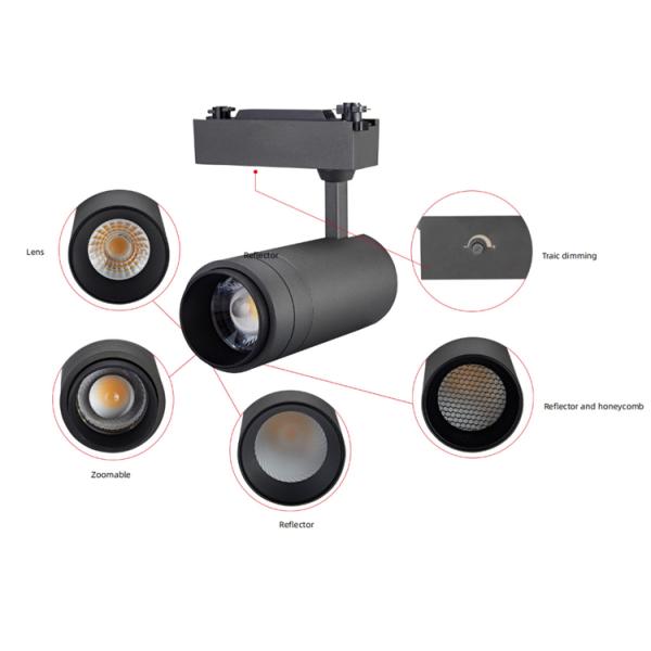 24W Cob Led Track Light