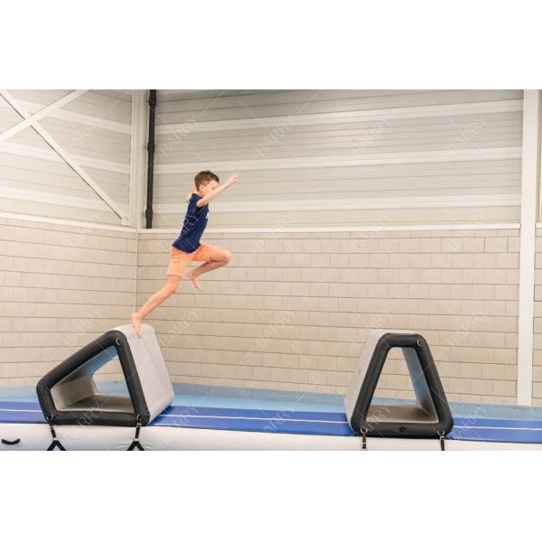 Quality Custom Trampoline Park Air Track Kid Ninja Warrior Obstacle Course Air Obstacle Parkour wholesale