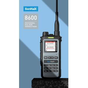 SenHaiX 8600 Dual Analog Walkie Talkie Waterproof U/VHF Transceiver