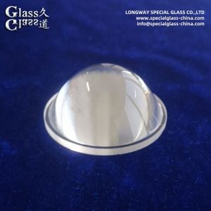 High Precision Aspheric Borosilicate Glass Diffuser Lens for Downlight Fixture