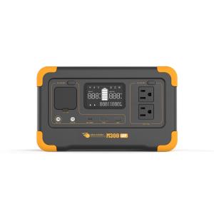 Portable Solar Power System with 288Wh Capacity 3500 Recycles and 1 Year