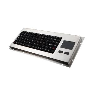 Rugged Military Silicone EMC Keyboard IP68 Backlight With Touchpad