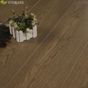 Multilayer Engineered Wood Flooring Oak Butterfly Joint Espresso Satin Wood