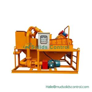 Bored Piling Mud Treatment System Tank Dimension 3.6x2.1x1.2m Fluid Capacity