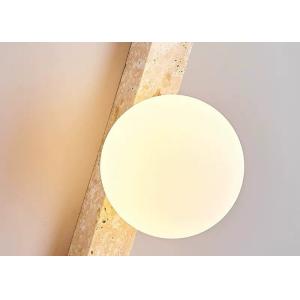 Yellow stone led wall lamp home decorative for project