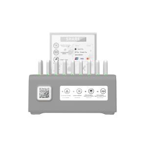 Cheap 9 Port Power Bank Rental Machine for sale