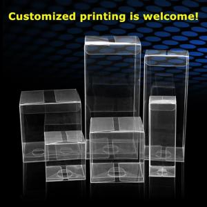 PETG PP Printed Packaging Box Transparent Plastic Package Boxes