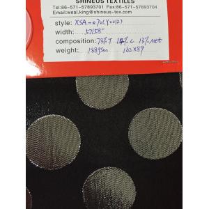 Cheap Jacquard woven fabric with metallic for sale