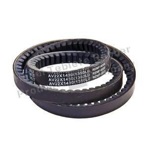 Custom Cogged V Belt / Adjustable Fan Belt Non - Slipping Feature