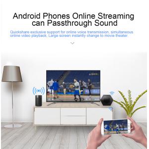 Portable QuickShare Wireless Presenter 4K , Video Audio Transmitter And Receiver