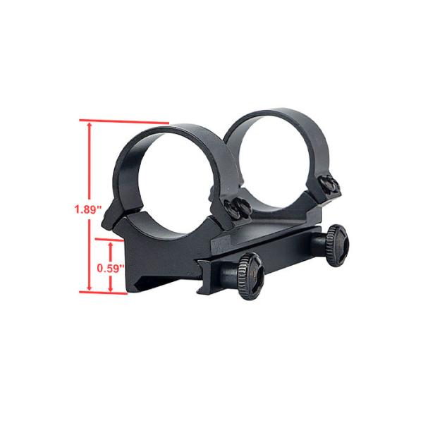 Outdoor Hunting Tactical Scope Rings For 20mm Rail Riflescope OEM Accepted