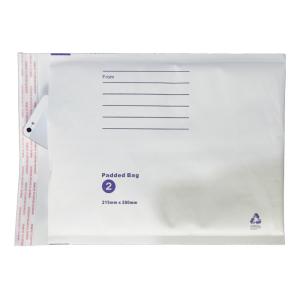 White Kraft 6x9 Inch Bubble Padded Mailers 2 Sided Protection