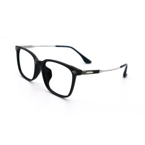 Unisex Pure Titanium Glasses Adjustable Temple Rectangle 842