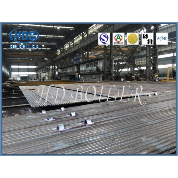 EN Standard Stainless Steel Industrial Water Wall In Boiler With Strict Testing System