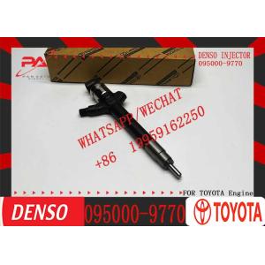 1VD-FTV Engine Diesel Fuel Injector 095000-9770 0950009770 High Pressure