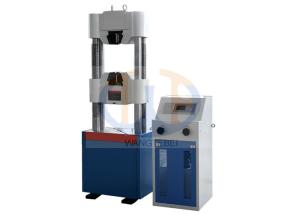 China Space Adjusting Hydraulic Tensile Testing Machine Matched With Various Test Fixture on sale