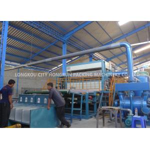 High Speed Waste Paper Egg Box Machine Full Throttle Operation CE Approved