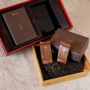 China Fermented Processing Organic Black Tea Lapsang Souchong Loose Tea Bright Shiny Black Color on sale