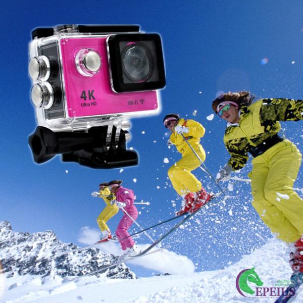 30M Waterproof 4k Sports Action Camera Original H9 170 Degree With USB 2.0