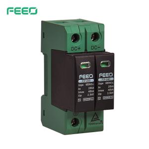 Parallel Installed IP20 40KA DC Surge Protector