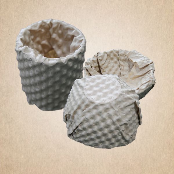 Eco Friendly Bubblesheets 80g/Sqm2 Brown Brown Paper Bubble Wrap Packaging
