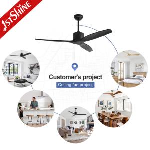 Standard Wind 52 Inches Ceiling Fan with Remote Control and 6 Speeds Private