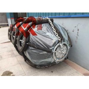 2.0m Diameter Polyethylene Foam Filled Fenders 3.5m Length For Barge Boats