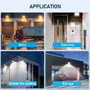 40W 5000K LED Wall Pack Light with Motion Sensor IP65