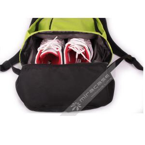 Leisure Sport Lightweight Laptop Backpack with CD Player Pocket , 15.6", 600D