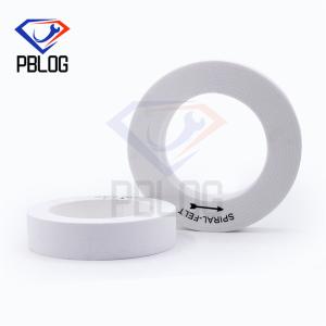 Glass edge processing tools Spiral Felt Sanding Disc Standard size polishing