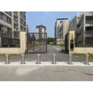 Anti Crash Reliable Security Driveway Bollards Metal Parking Bollards