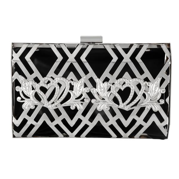 Flower Hollow Out Clutch Frame