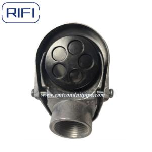 Galvanised Weatherproof EMT Conduit Cap with Set Screw for 1/2"-4" Service