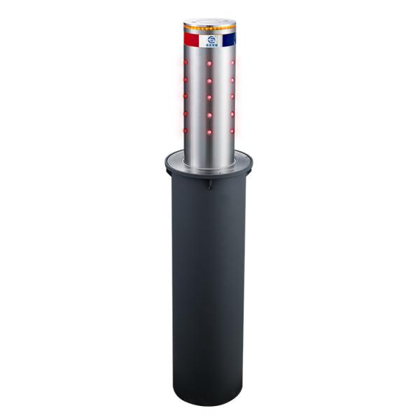 3.5 Seconds Rise Electric Parking Bollards 3 Seconds Fall Intercept 600mm LED