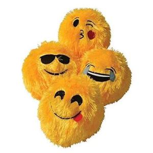 6" Inflatable Face Balls Diameter 20'' Fluffy Emoj Balls for Children