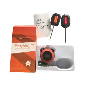 Wireless Remote Digital Kitchen Thermometer Mobile Operated With Dual Probes