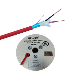 5000000000 2x1.0mm2 Shielded Bare Copper FPLR FPL Communication Cable Fire Alarm Cable