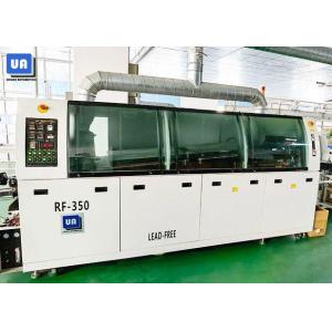 410kg Solder Pot Wave Soldering Machine 750mm Conveyor Height RF-350A