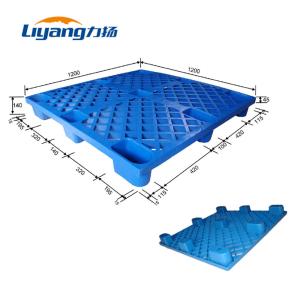 China Warehouse Heavy Duty Plastic Pallet 1200 X 1200 Plastic Euro Pallet on sale