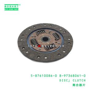 China 5-87610086-0 8-97368061-0 Car Clutch Plate for ISUZU TFR 4JA1 4JB1 on sale