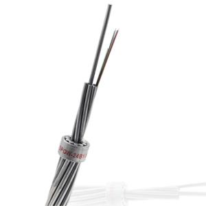 OPGW Aerial Overhead Power Ground Wire G652D G655 G655C Stranded 12 24 36 48