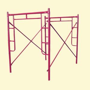 Cheap Q235 Q345 H Frame Scaffolding System / walk through scaffolding for sale