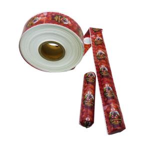 Easy To Peel Meat Sausage Packaging Casings Customized Food Grade Artificial