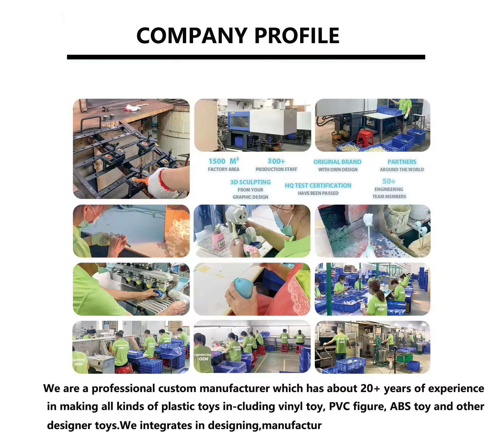 Custom PVC Toy Anime Collectible Figure with ABS Material in Customized Size and Color