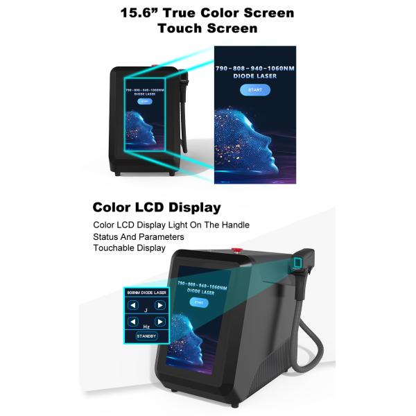 Direct Factory Supplier Lazer Hair Removal Machine Portable For Beauty Center Laser Hair Removal And Skin Rejuvenation