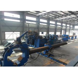 Induction Hot Heating Pipe Bending Machine 100 - 1000KW Power PLC Control