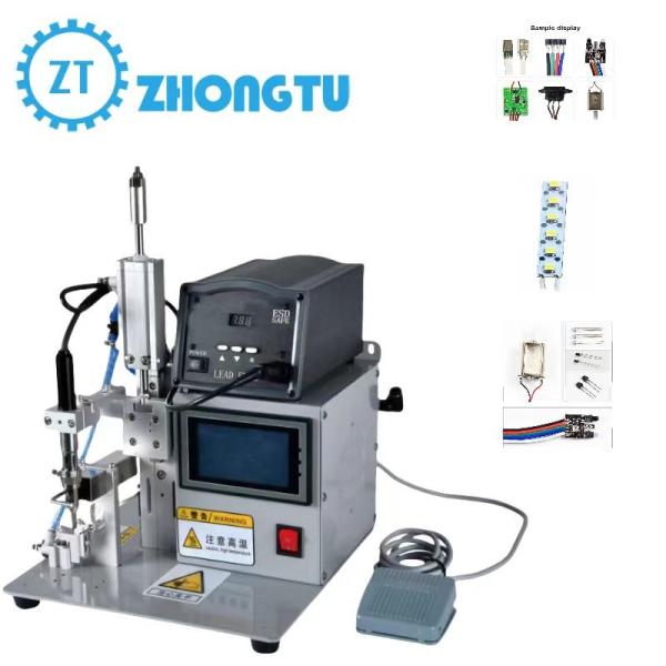Improved Efficiency Semi Automatic Soldering Machine with Soldering Iron Stand