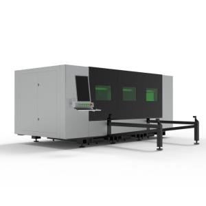 China CNC Fully Automatic Side Pull Fiber Laser Cutting Machine For Stainless Steel Carbon Steel Aluminum Of 6000W For Cut Metal on sale